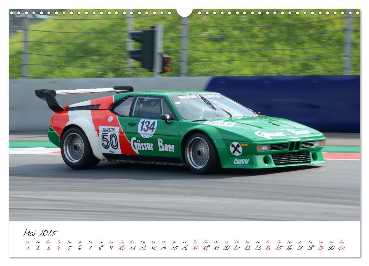 Bild: 9783435011285 | BMW M1 Procar (Wandkalender 2025 DIN A3 quer), CALVENDO Monatskalender