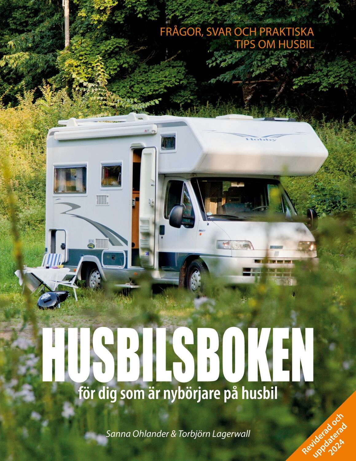 Cover: 9789180800648 | Husbilsboken | för dig som är nybörjare på husbil | Lagerwall (u. a.)