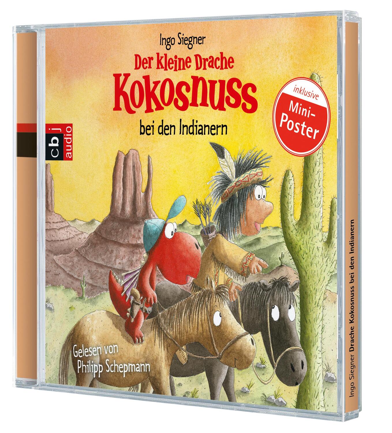 Bild: 9783837108972 | Der kleine Drache Kokosnuss 16 bei den Indianern | Ingo Siegner | CD