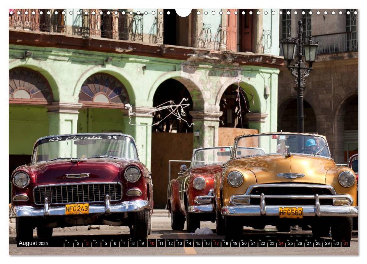 Bild: 9783435818365 | Classic Cars of Cuba (Wandkalender 2025 DIN A3 quer), CALVENDO...