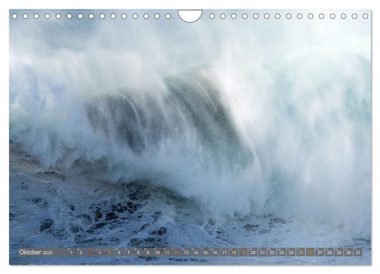 Bild: 9783457199497 | OCEAN POWER - Die Riesenwellen von Nazaré (Wandkalender 2025 DIN A4...