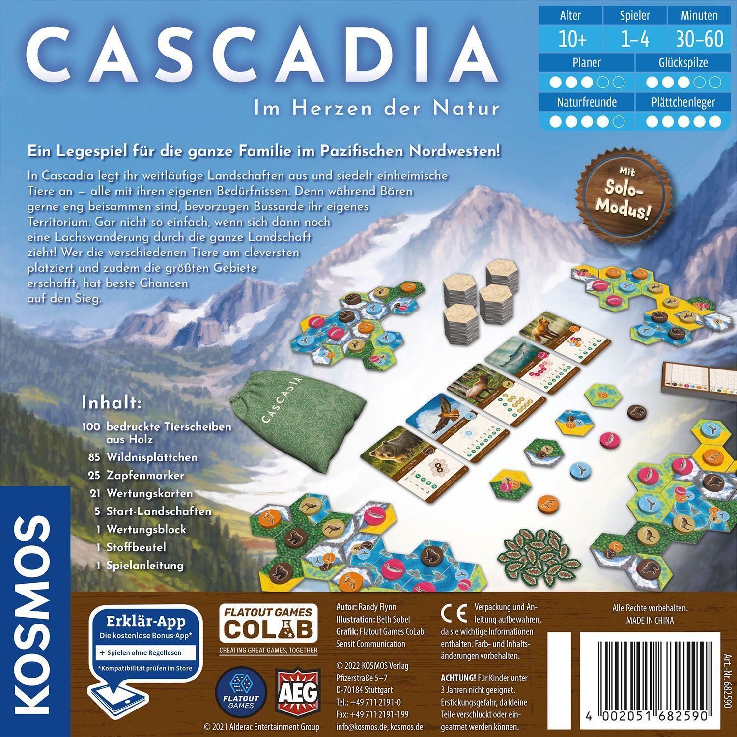 Bild: 4002051682590 | Cascadia - Im Herzen der Natur | Randy Flynn | Spiel | Deutsch | 2022