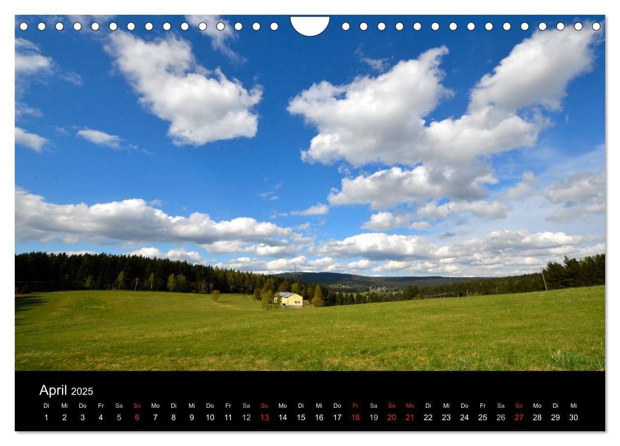 Bild: 9783435657827 | Rund um den Ochsenkopf (Wandkalender 2025 DIN A4 quer), CALVENDO...