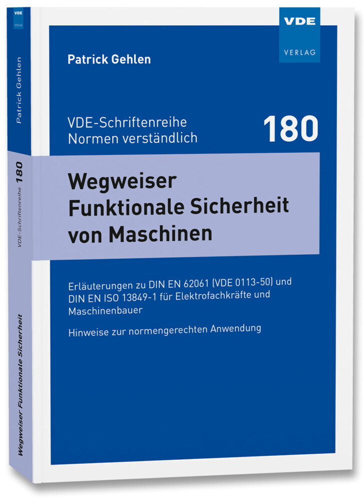 Cover: 9783800755448 | Wegweiser Funktionale Sicherheit von Maschinen | Patrick Gehlen | Buch