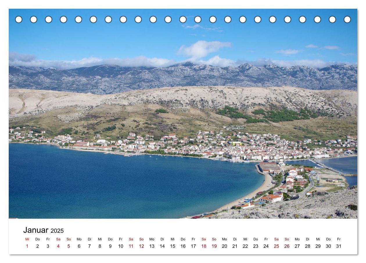 Bild: 9783435399833 | Kroatien 2025 (Tischkalender 2025 DIN A5 quer), CALVENDO...