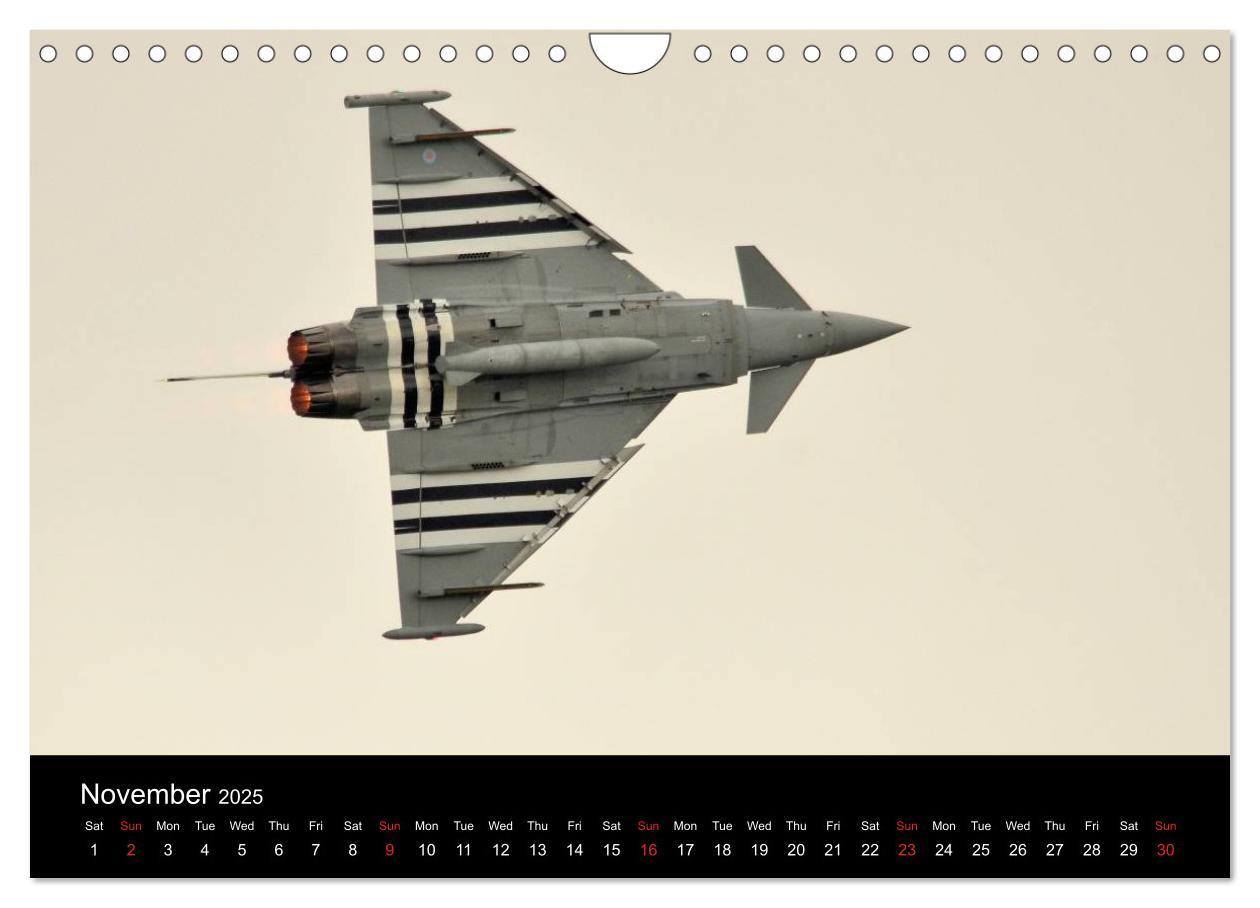 Bild: 9781325954308 | The Mighty Eurofighter Typhoon (Wall Calendar 2025 DIN A4...