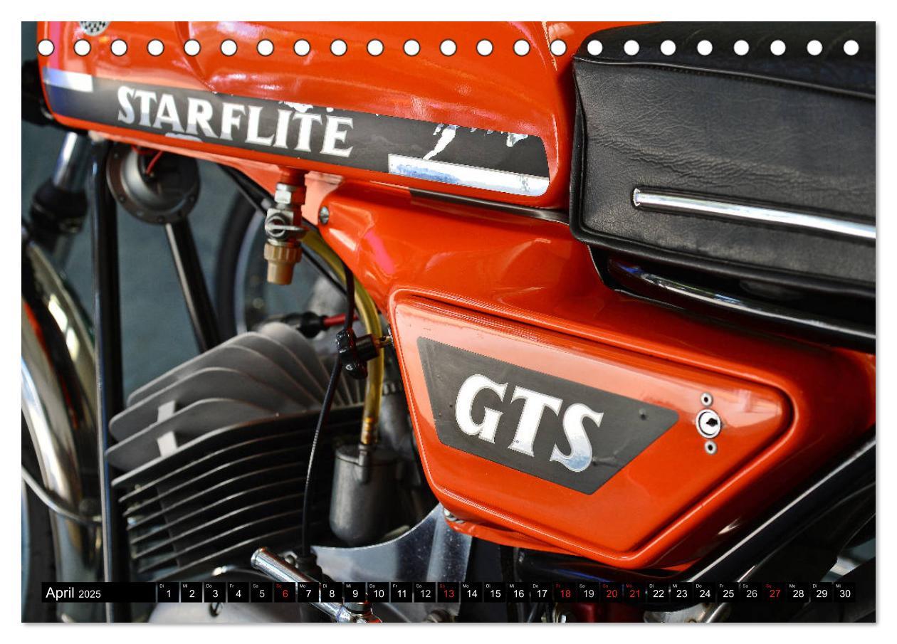 Bild: 9783435109203 | Starflite verkannte Moped Schönheiten (Tischkalender 2025 DIN A5...