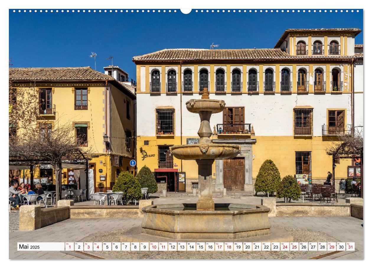 Bild: 9783383975639 | Andalusien - Granada (Wandkalender 2025 DIN A2 quer), CALVENDO...