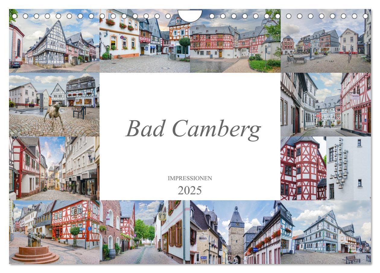 Cover: 9783435187140 | Bad Camberg Impressionen (Wandkalender 2025 DIN A4 quer), CALVENDO...