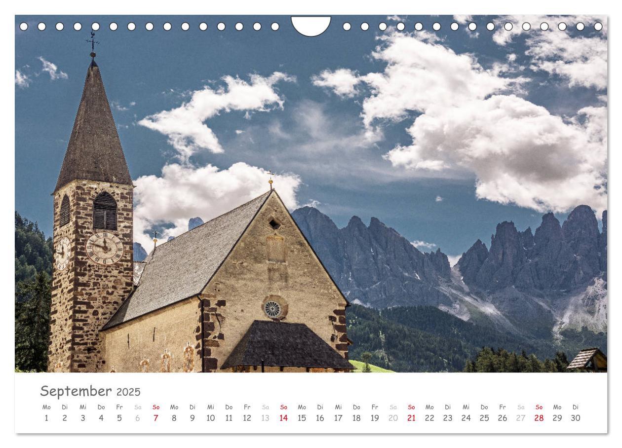 Bild: 9783435305407 | Südtirol - Land der Berge und Seen (Wandkalender 2025 DIN A4 quer),...