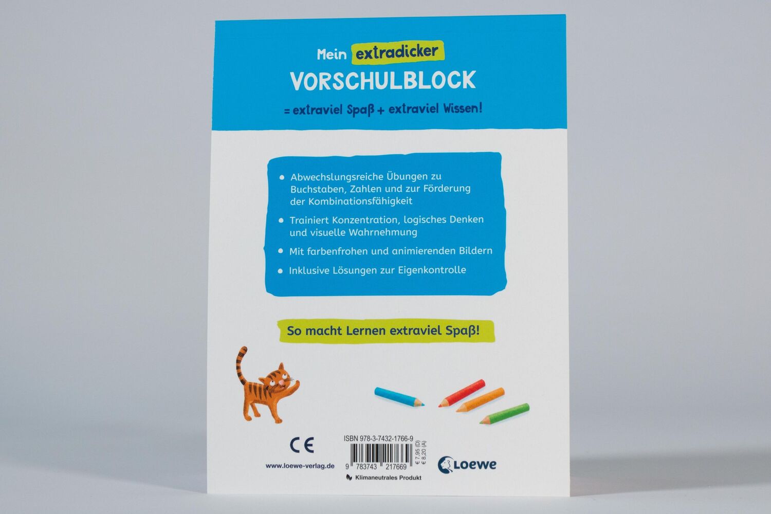 Bild: 9783743217669 | Mein extradicker Vorschulblock | Loewe Lernen und Rätseln | Buch