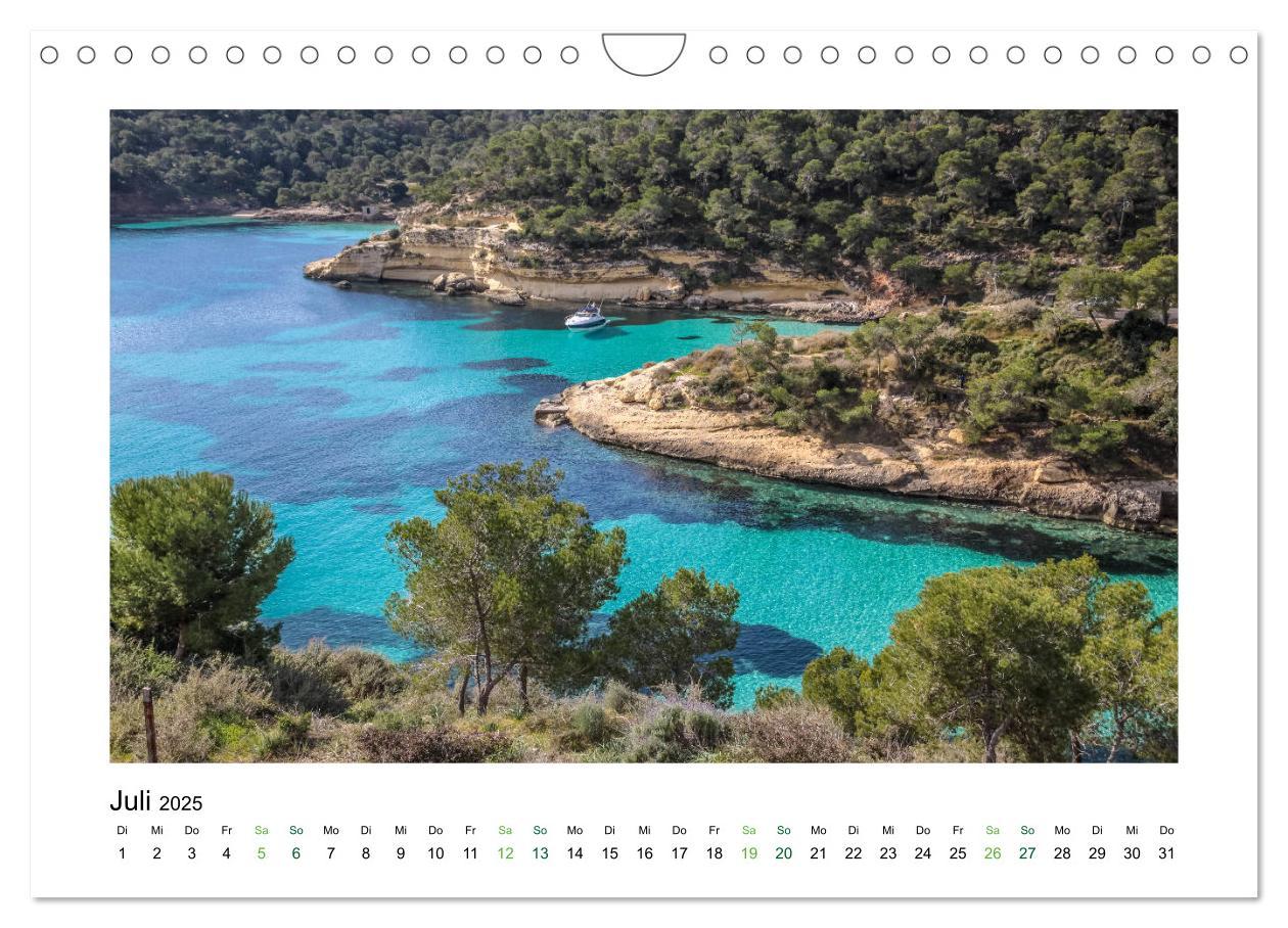 Bild: 9783435453689 | Sehnsucht nach Mallorca (Wandkalender 2025 DIN A4 quer), CALVENDO...