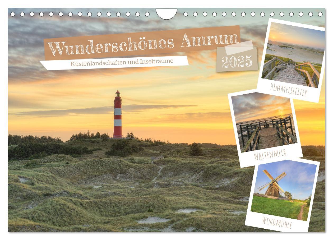 Cover: 9783457224267 | Wunderschönes Amrum (Wandkalender 2025 DIN A4 quer), CALVENDO...