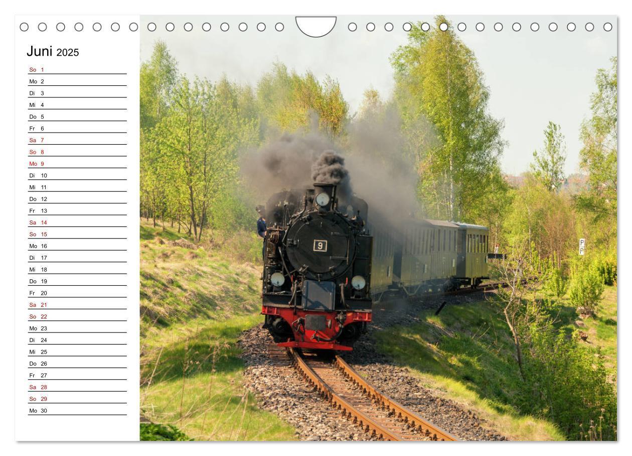 Bild: 9783435217847 | Die Mansfelder Bergwerksbahn (Wandkalender 2025 DIN A4 quer),...