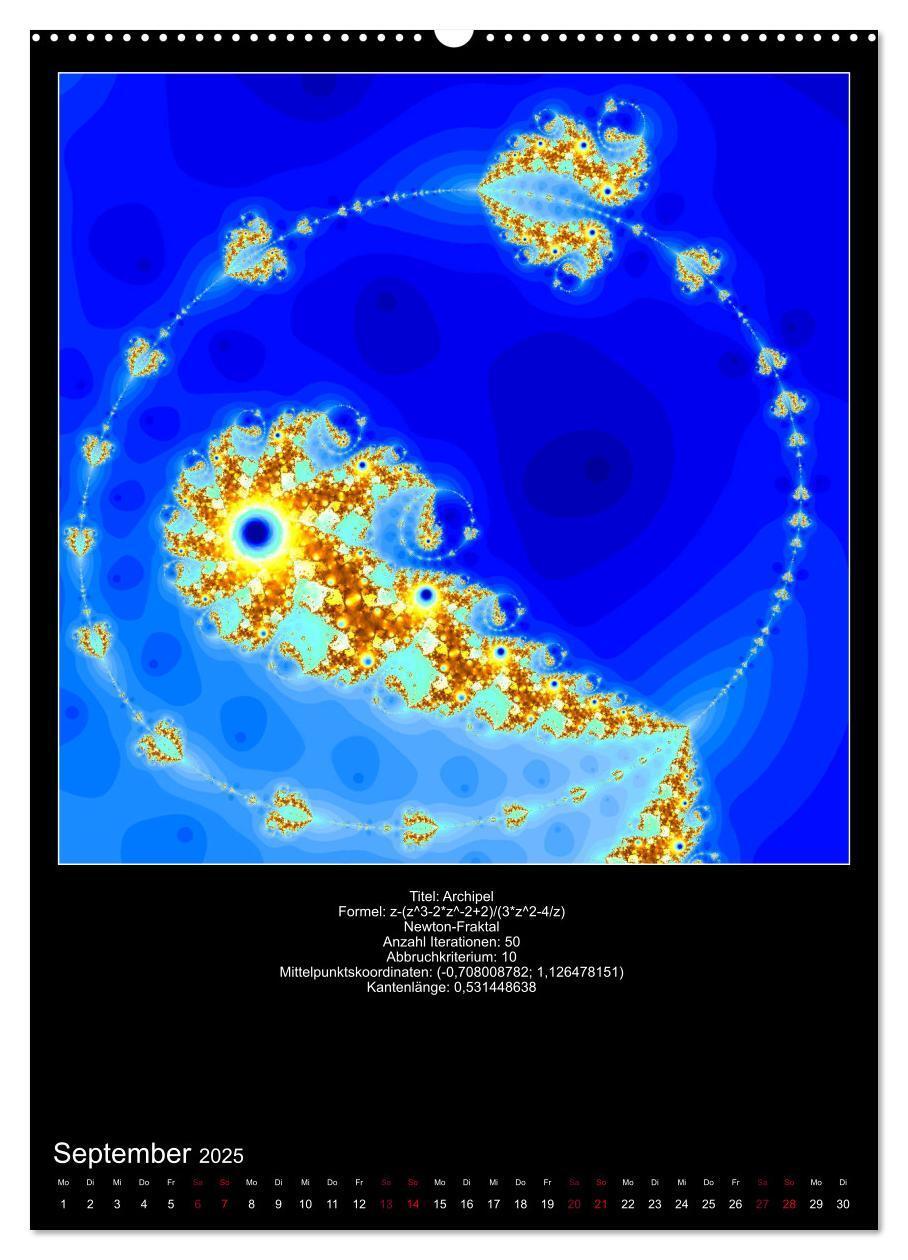 Bild: 9783435961764 | Fraktale zum Selbstnachrechnen (hochwertiger Premium Wandkalender...