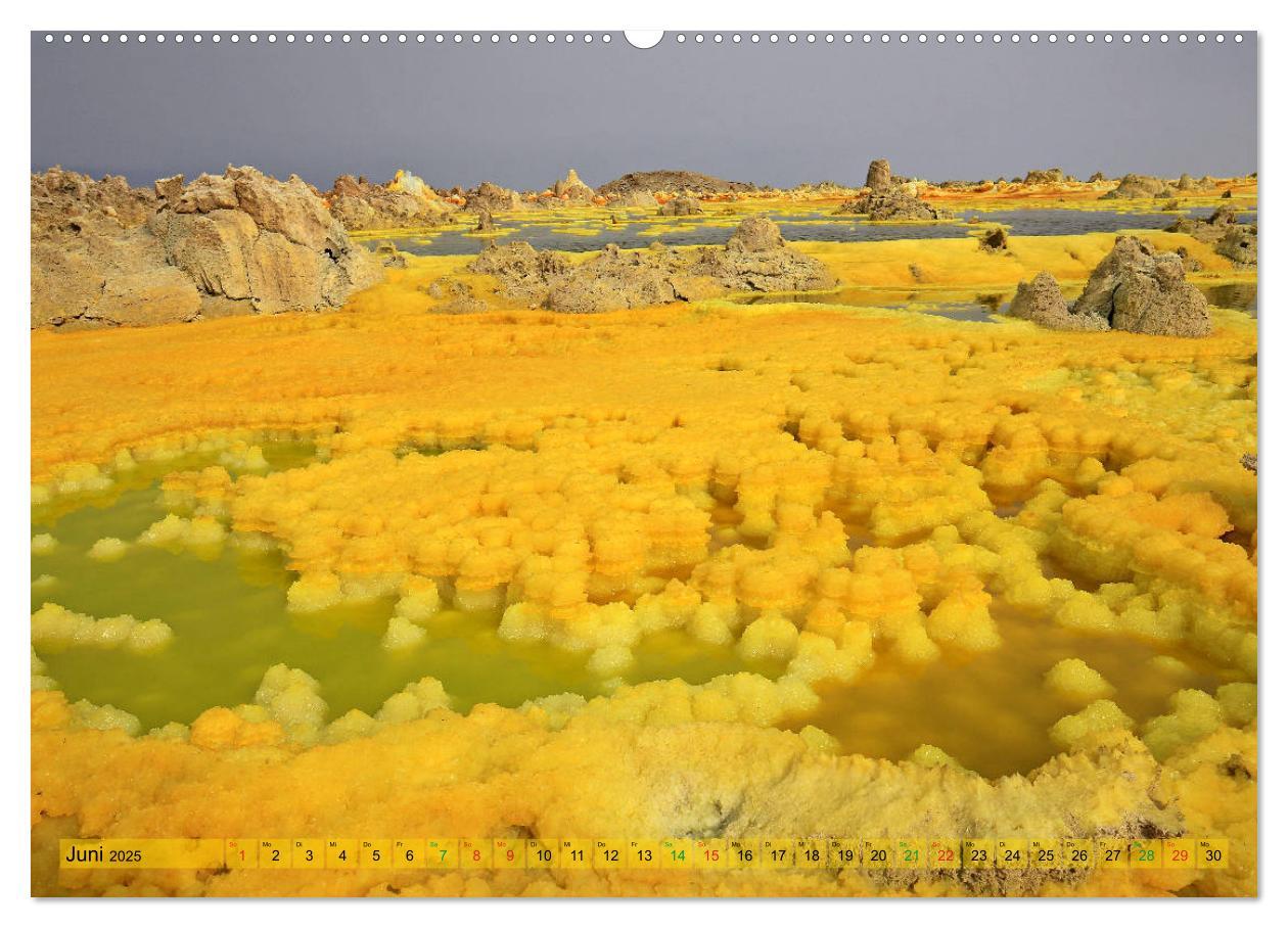 Bild: 9783435477623 | Vulkane Äthiopiens - Erta Ale und Dallol (Wandkalender 2025 DIN A2...