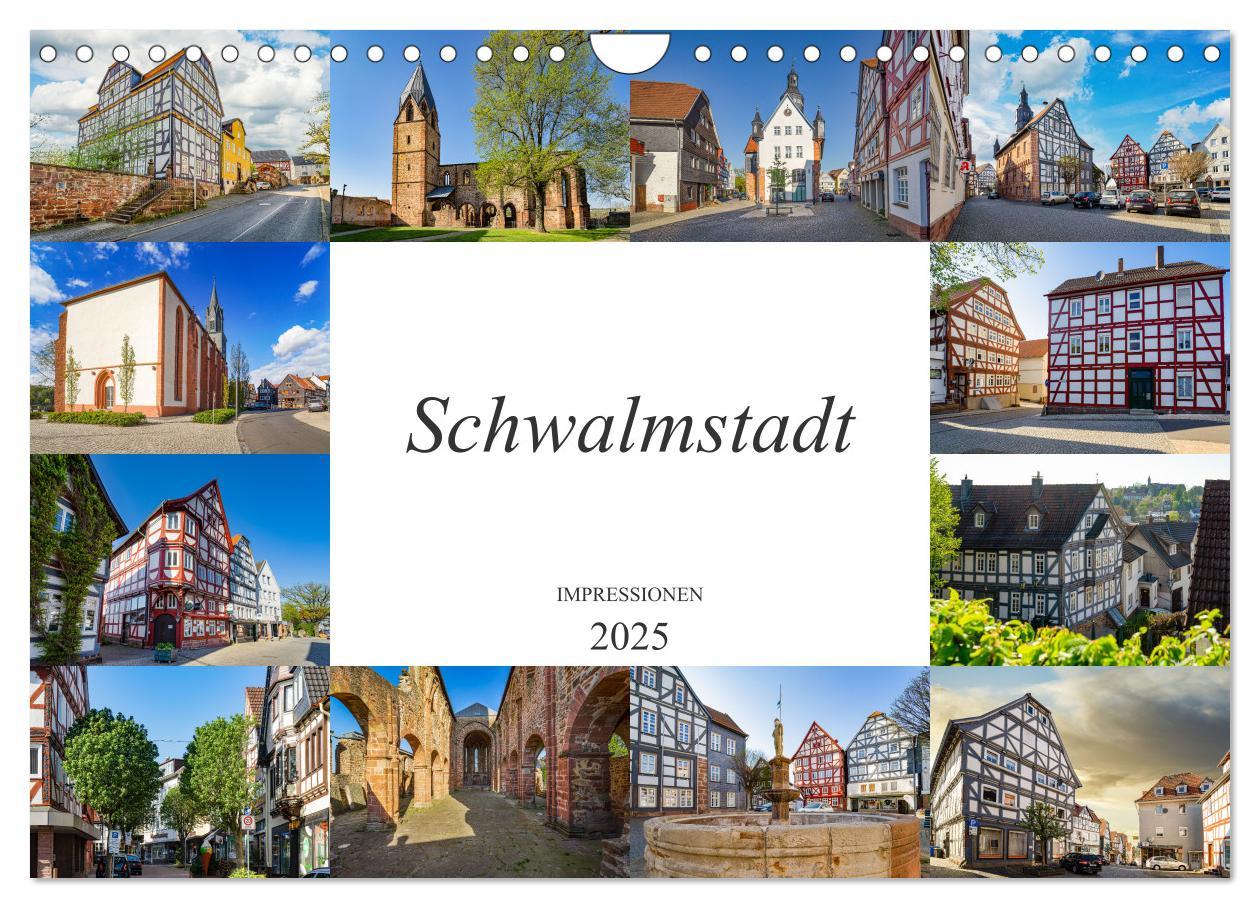 Cover: 9783435011018 | Schwalmstadt Impressionen (Wandkalender 2025 DIN A4 quer), CALVENDO...