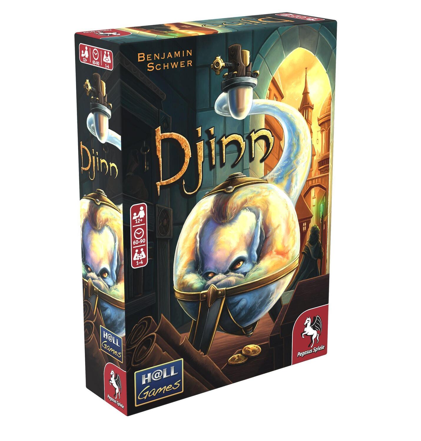 Cover: 4250231737268 | Djinn (English Edition) | Spiel | 55143E | Englisch | 2023 | Pegasus