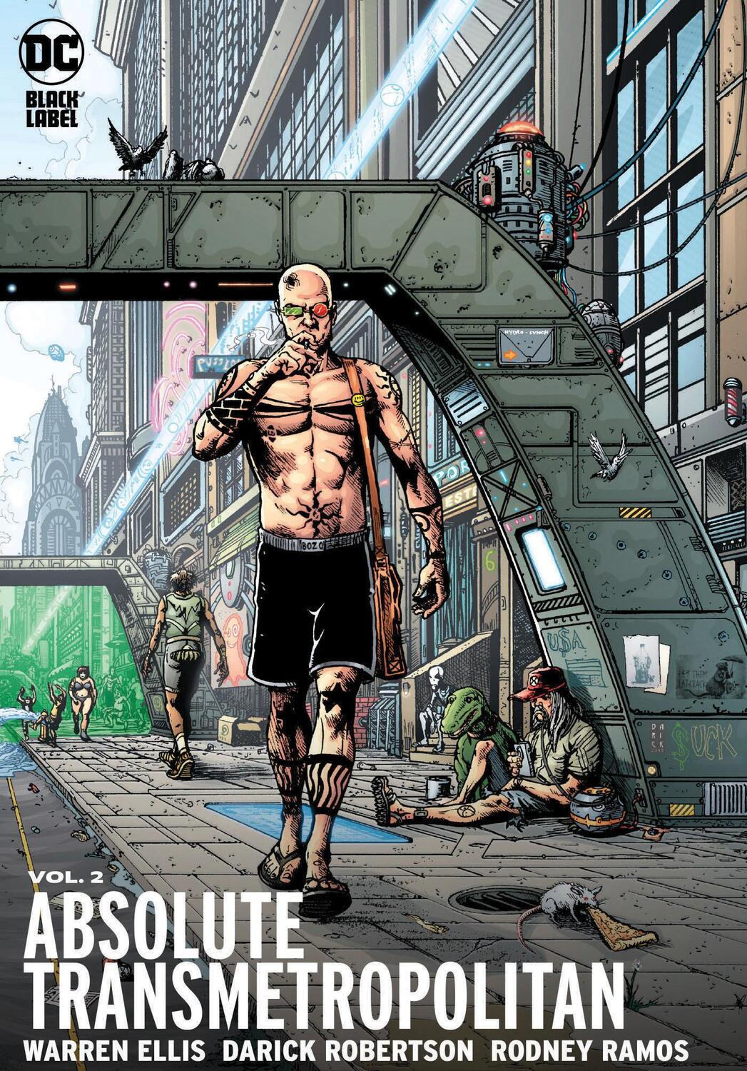 Cover: 9781779523174 | Absolute Transmetropolitan Vol. 2 (2023 Edition) | Warren Ellis | Buch