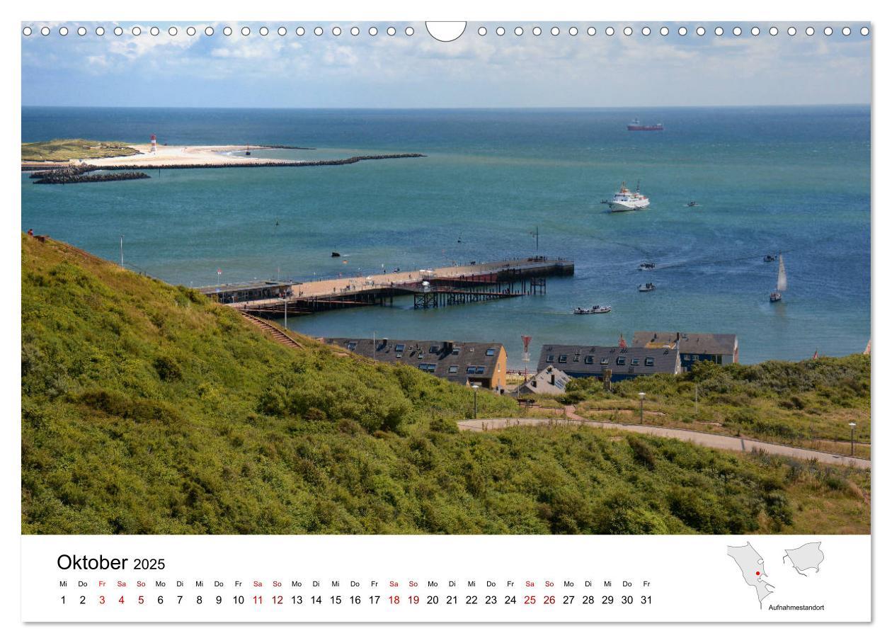 Bild: 9783435390304 | Mitreisekalender 2025 Helgoland (Wandkalender 2025 DIN A3 quer),...