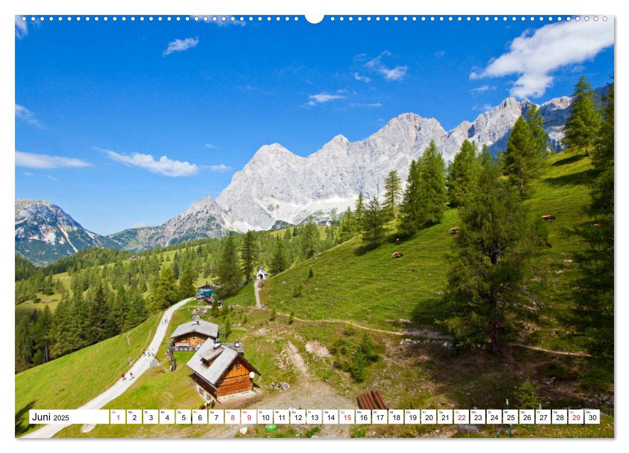 Bild: 9783435165148 | Ramsau am Dachstein (Wandkalender 2025 DIN A2 quer), CALVENDO...