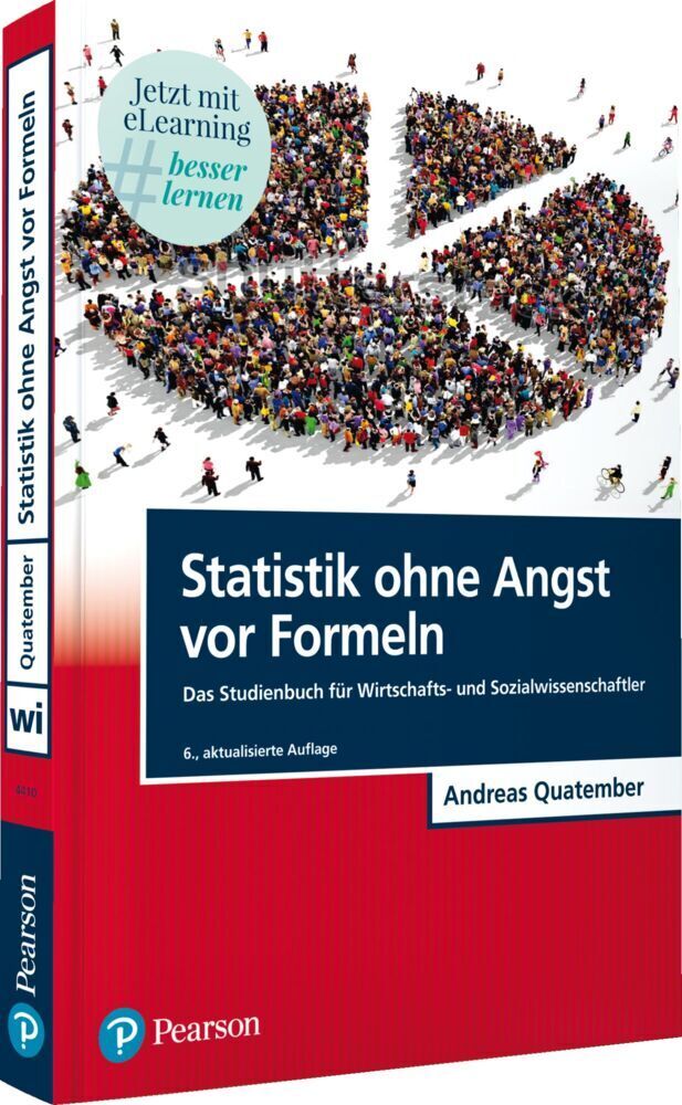 Cover: 9783868944105 | Statistik ohne Angst vor Formeln, m. 1 Buch, m. 1 Beilage | Quatember