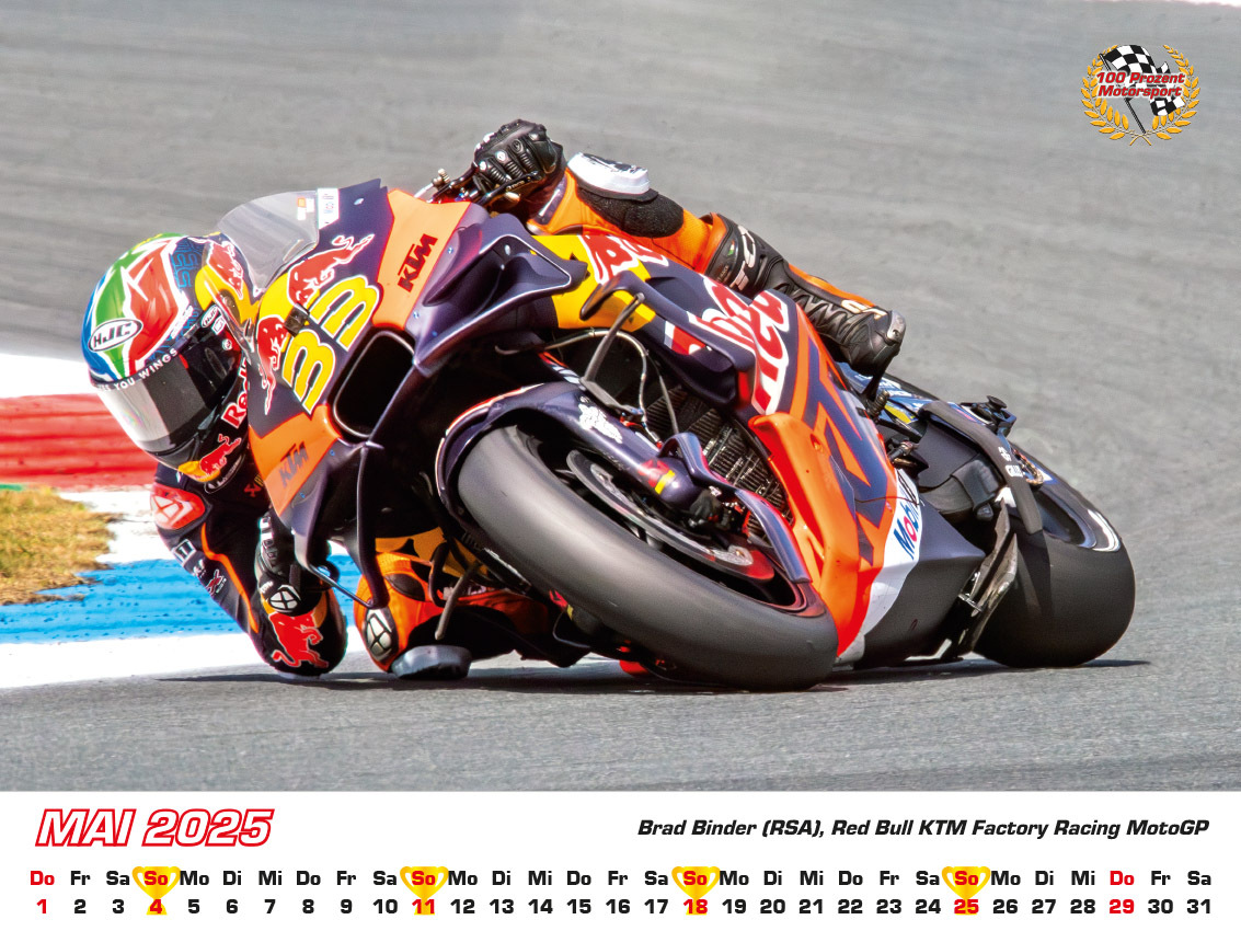 Bild: 9783948794668 | Motorrad Grand Prix Kalender 2025 | Frank Pommer | Kalender | Deutsch