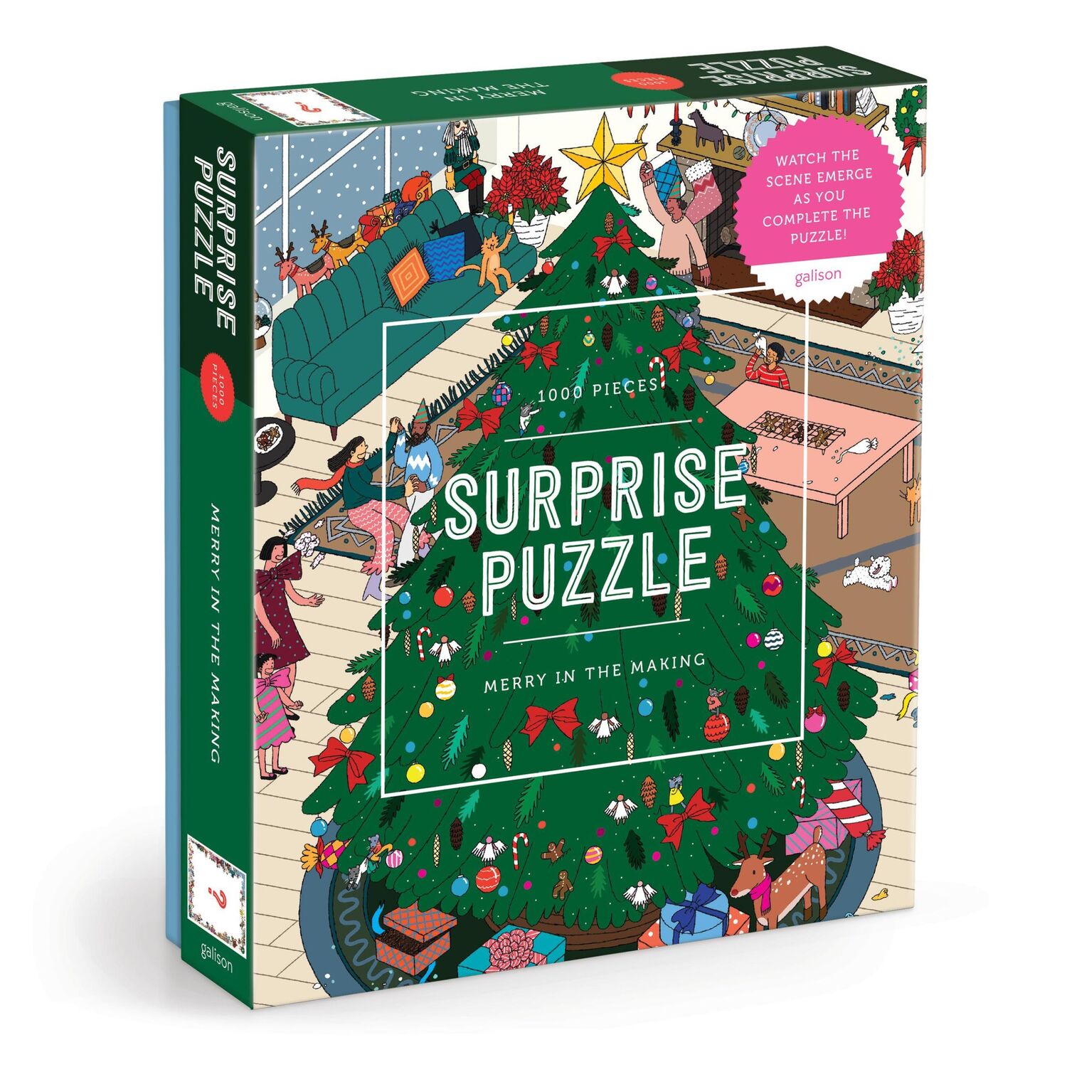 Cover: 9780735383364 | Merry In the Making. 1000 Piece Surprise Puzzle | Spiel | Englisch