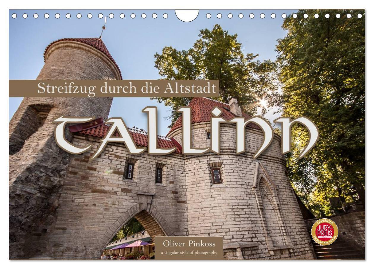 Cover: 9783435572113 | Tallinn - Streifzug durch die Altstadt (Wandkalender 2025 DIN A4...