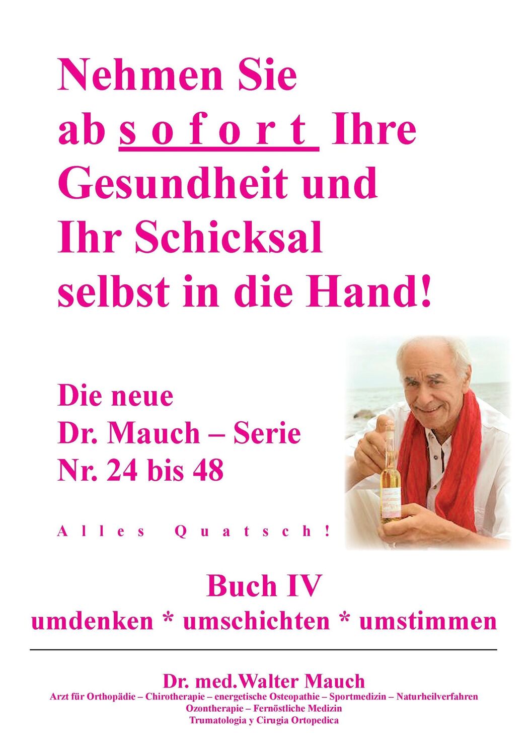 Cover: 9783735732231 | Nehmen Sie ab sofort Ihre Gesundheit und Ihr Schicksal selbst in...