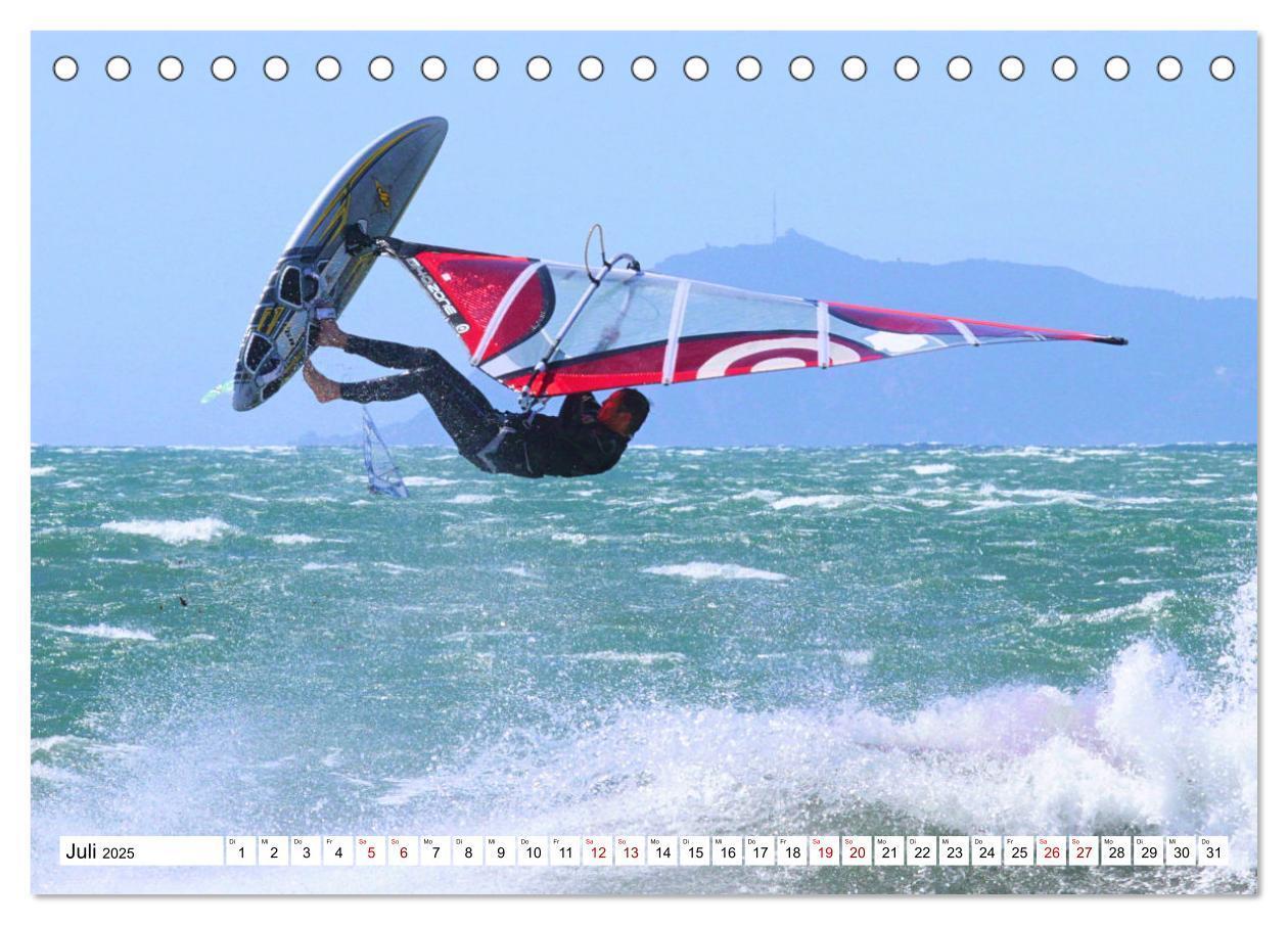 Bild: 9783383879128 | Funsport Windsurfen (Tischkalender 2025 DIN A5 quer), CALVENDO...