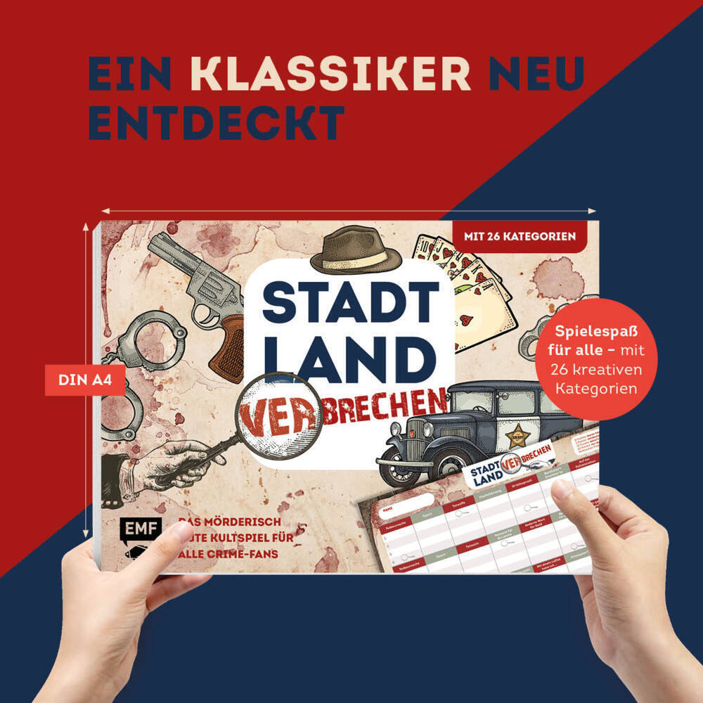 Bild: 4260478342002 | Stadt, Land, Verbrechen - Das mörderisch gute Kultspiel für alle...