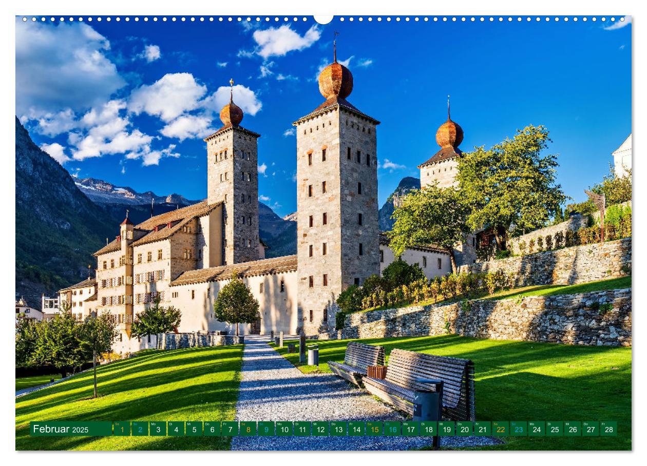 Bild: 9783457174784 | Hotspots im Wallis - Schweiz (Wandkalender 2025 DIN A2 quer),...