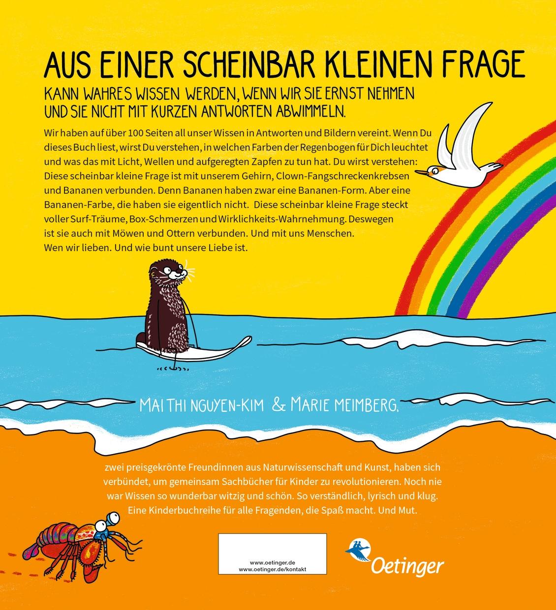 Rückseite: 9783751204071 | BiBiBiber hat da mal 'ne Frage. Welche Farben hat der Regenbogen?