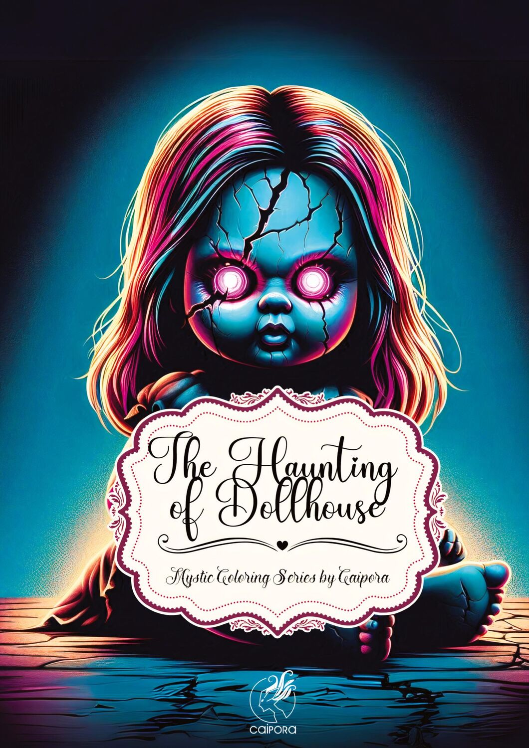 Cover: 9786583113047 | The Haunting of Dollhouse | Coloring Book for Teens &amp; Adults | Buch