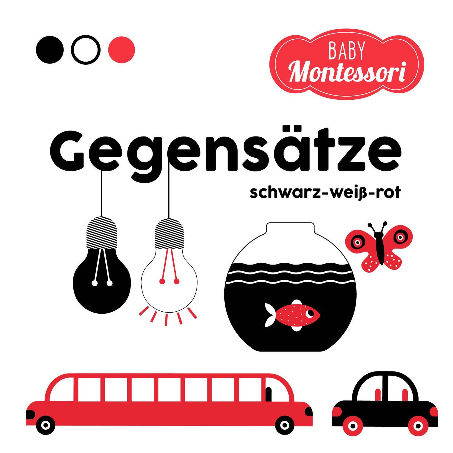 Cover: 9788863126945 | Gegensätze schwarz-weiß-rot (Baby Montessori) | Star White | Buch