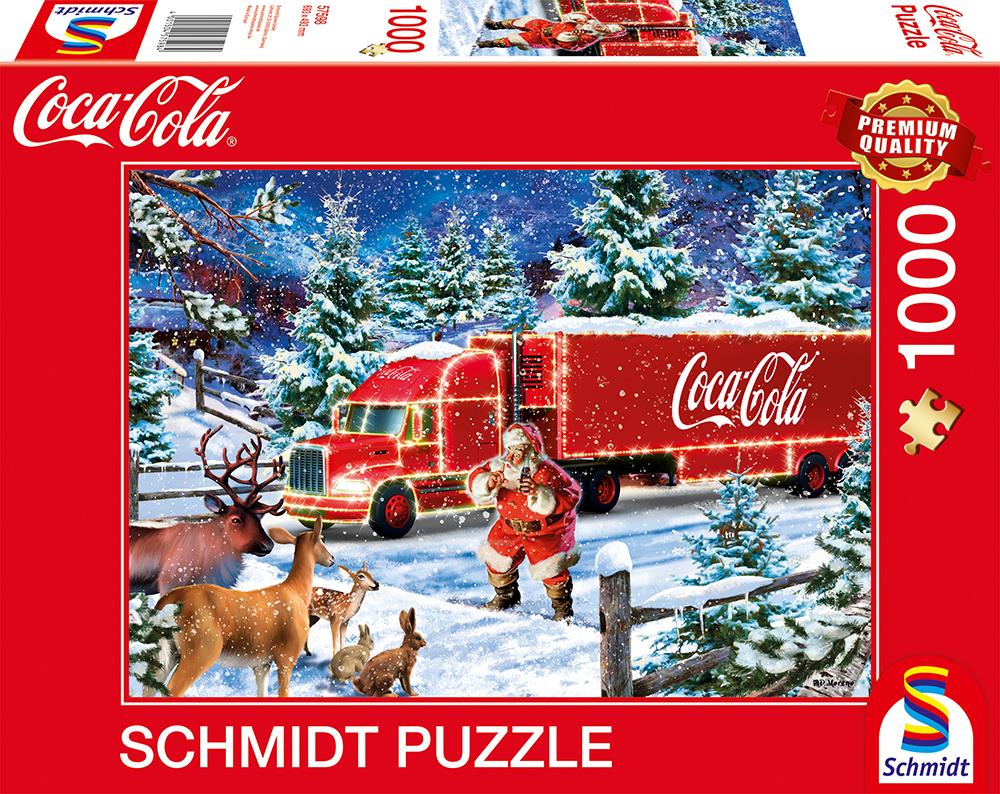 Cover: 4001504575984 | Coca Cola Christmas-Truck | Puzzle Coca Cola 1000 Teile | Spiel | 2023