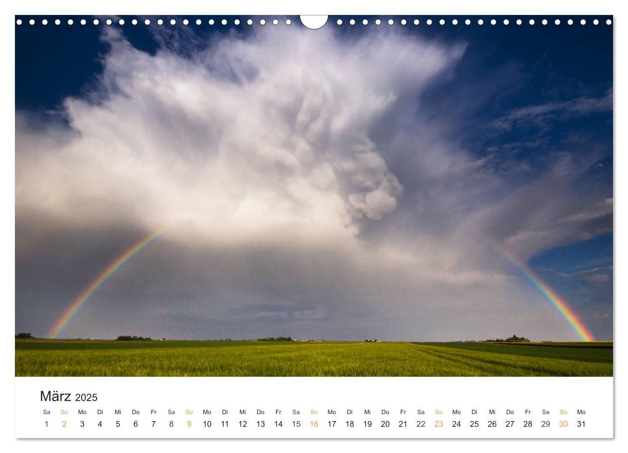 Bild: 9783435774999 | Faszination Gewitter (Wandkalender 2025 DIN A3 quer), CALVENDO...