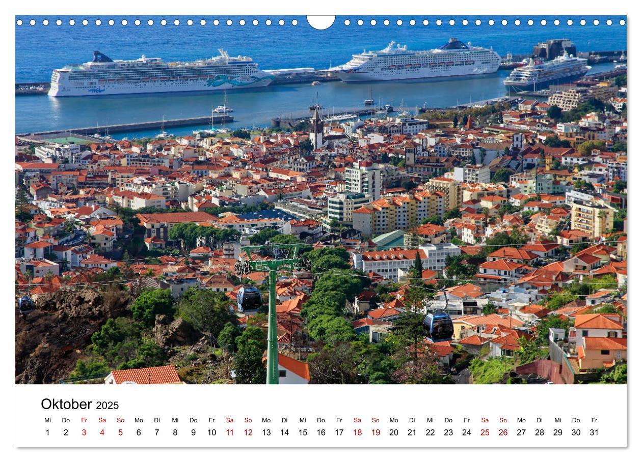 Bild: 9783435447572 | Funchal - Die Hauptstadt von Madeira (Wandkalender 2025 DIN A3...