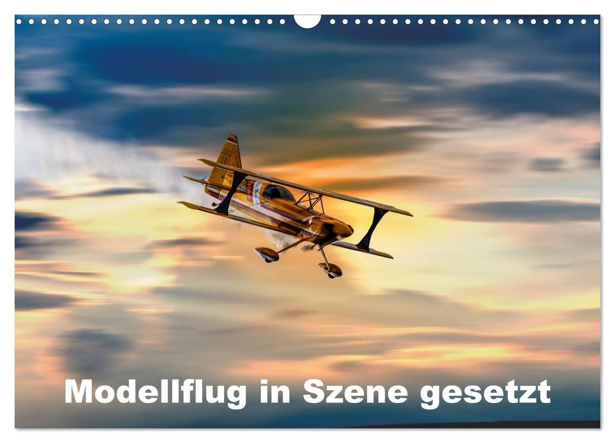 Cover: 9783435774661 | Modellflug in Szene gesetzt (Wandkalender 2025 DIN A3 quer),...