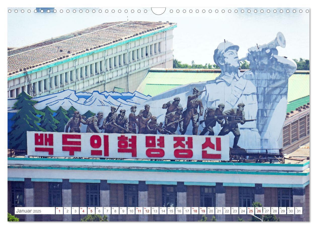 Bild: 9783383793325 | NORDKOREA Das Reich des Kim Jong-un (Wandkalender 2025 DIN A3...