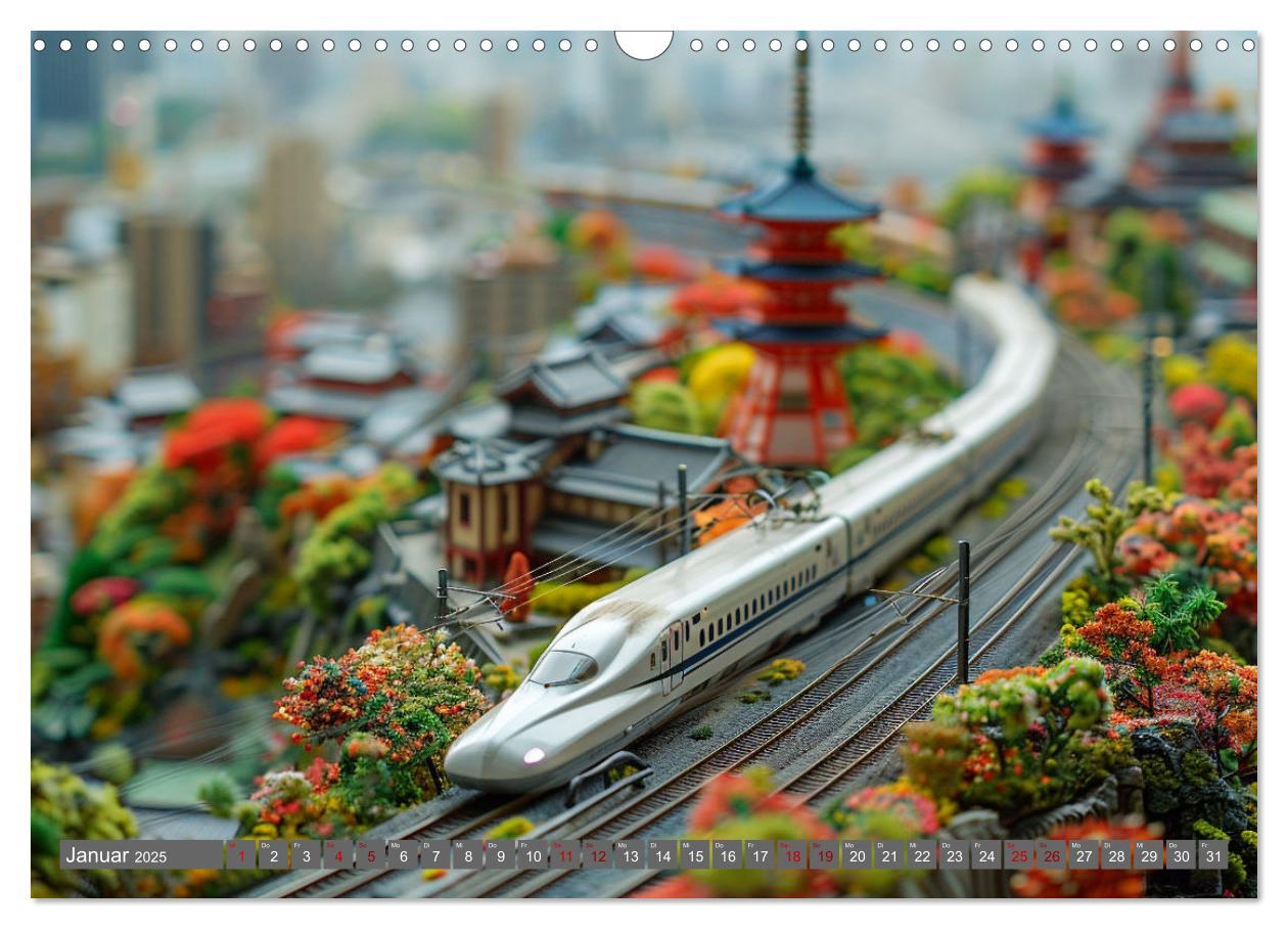 Bild: 9783435379293 | Modelleisenbahnen sind cool (Wandkalender 2025 DIN A3 quer),...