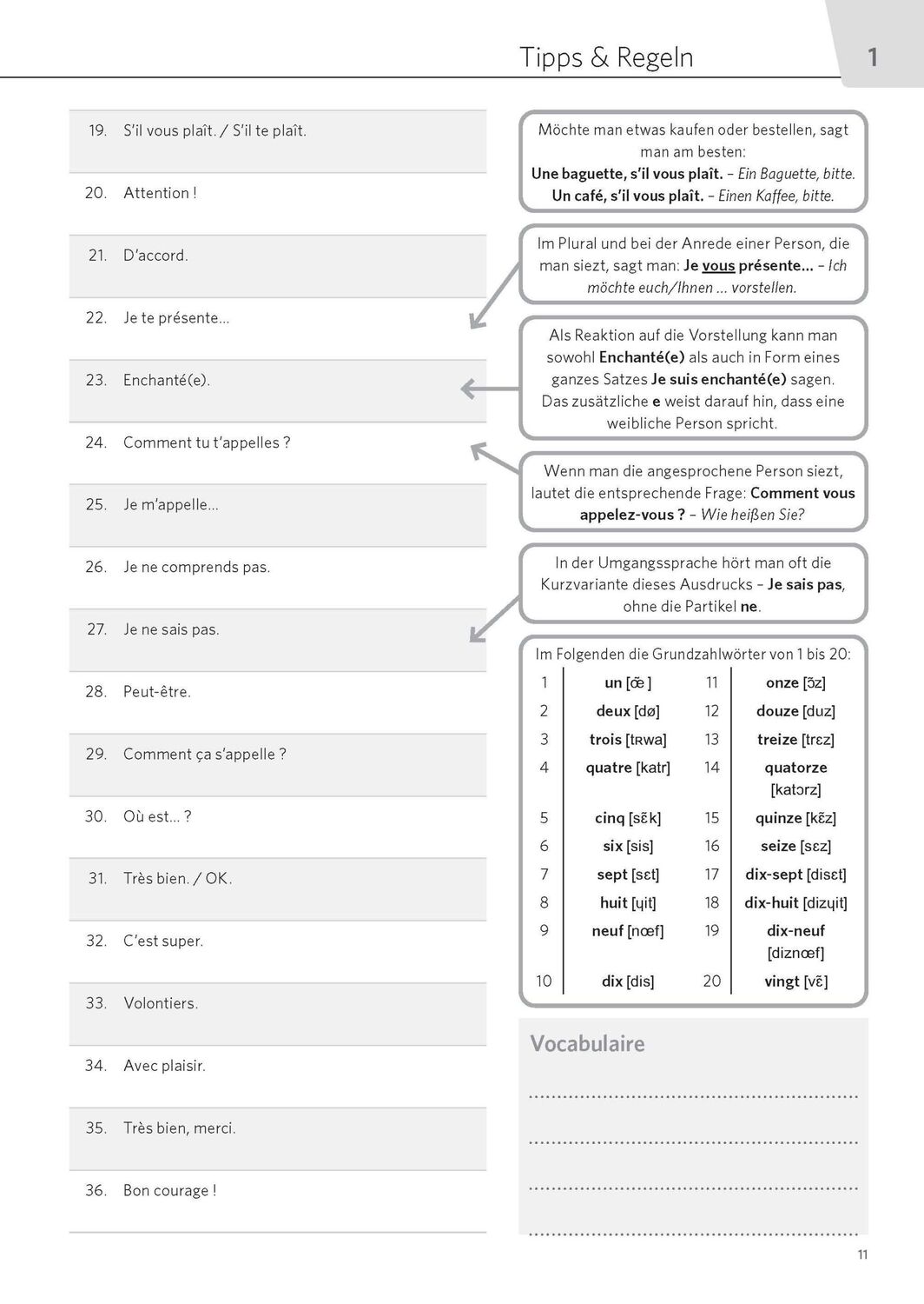 Bild: 9783125660502 | PONS Satz für Satz Französisch A1 | Taschenbuch | 152 S. | Deutsch