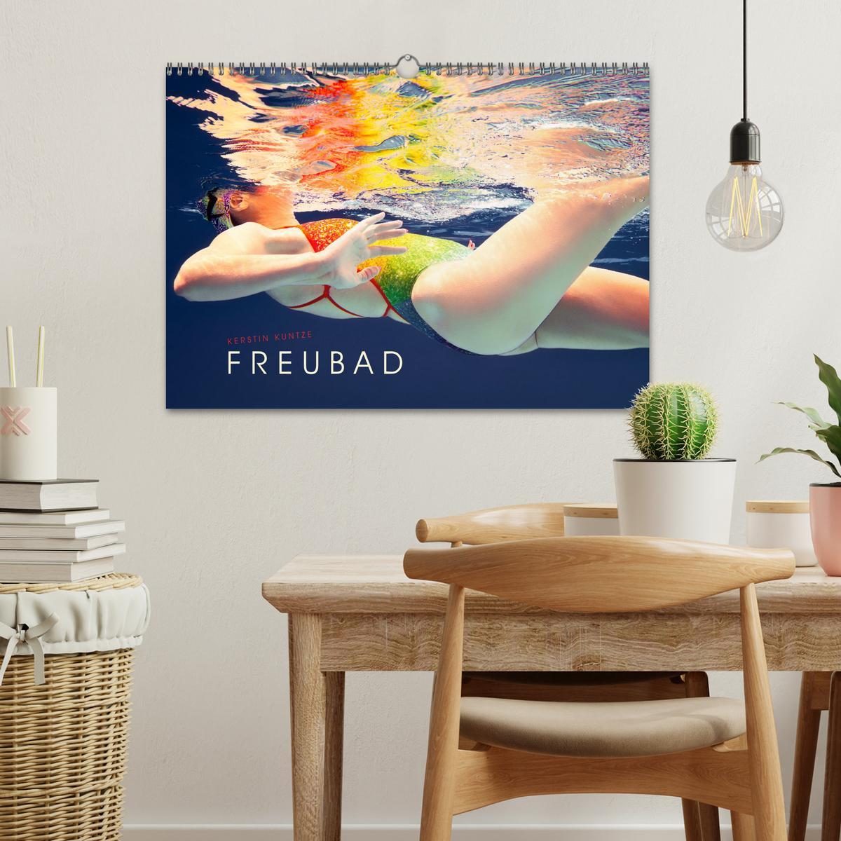 Bild: 9783457233030 | FREUBAD (Wandkalender 2025 DIN A3 quer), CALVENDO Monatskalender