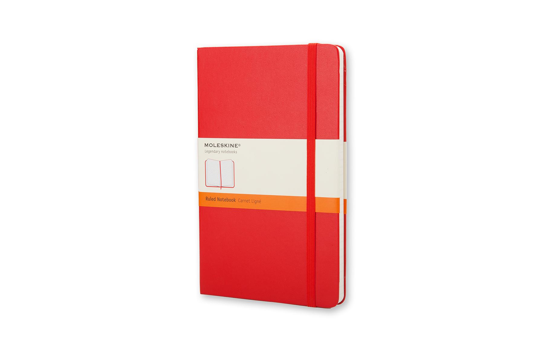 Cover: 9788862930000 | Moleskine Notizbuch, P/A6, Liniert, Hard Cover, Scharlachrot | 192 S.