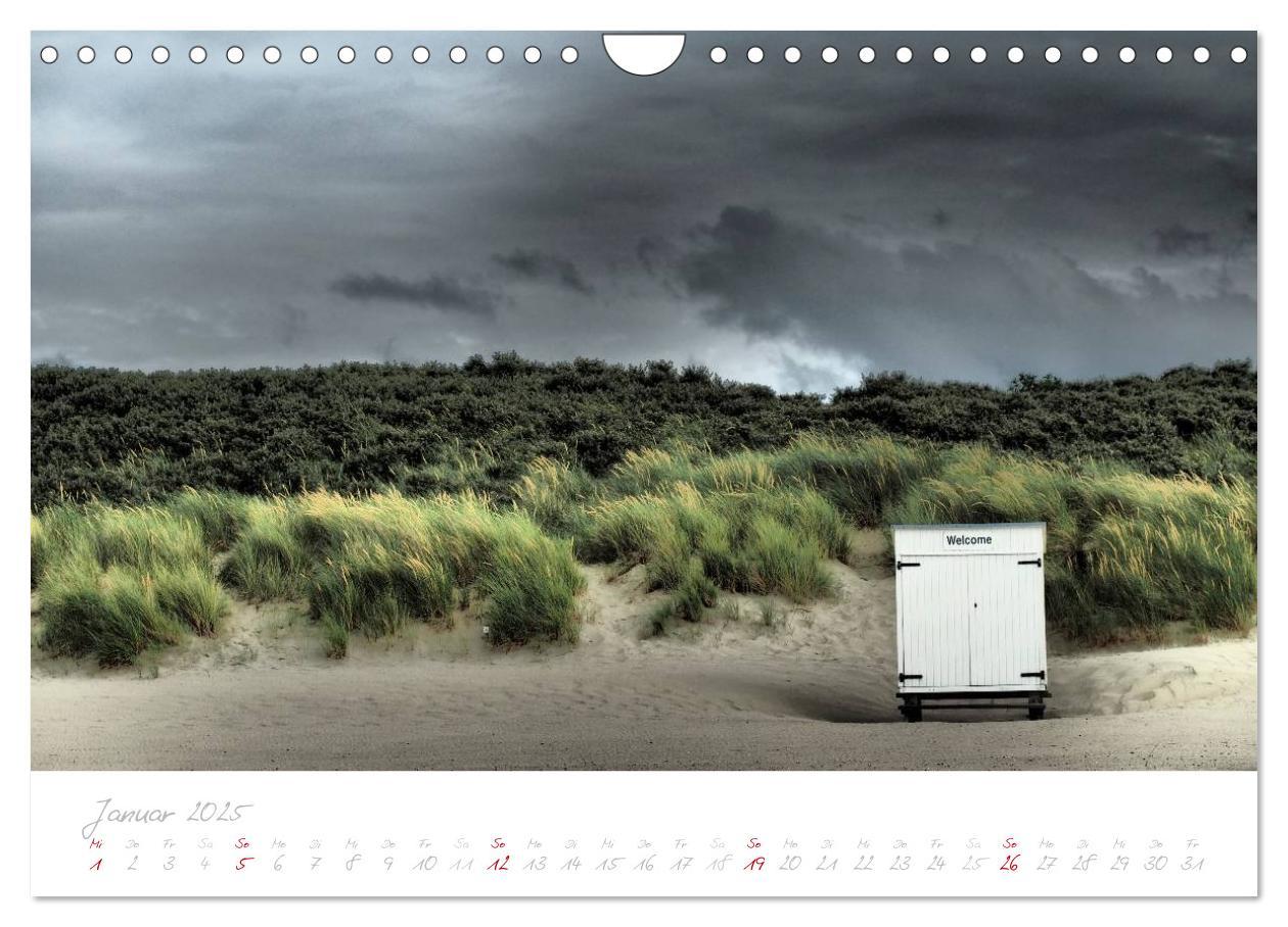 Bild: 9783435680450 | Zeeland (Wandkalender 2025 DIN A4 quer), CALVENDO Monatskalender