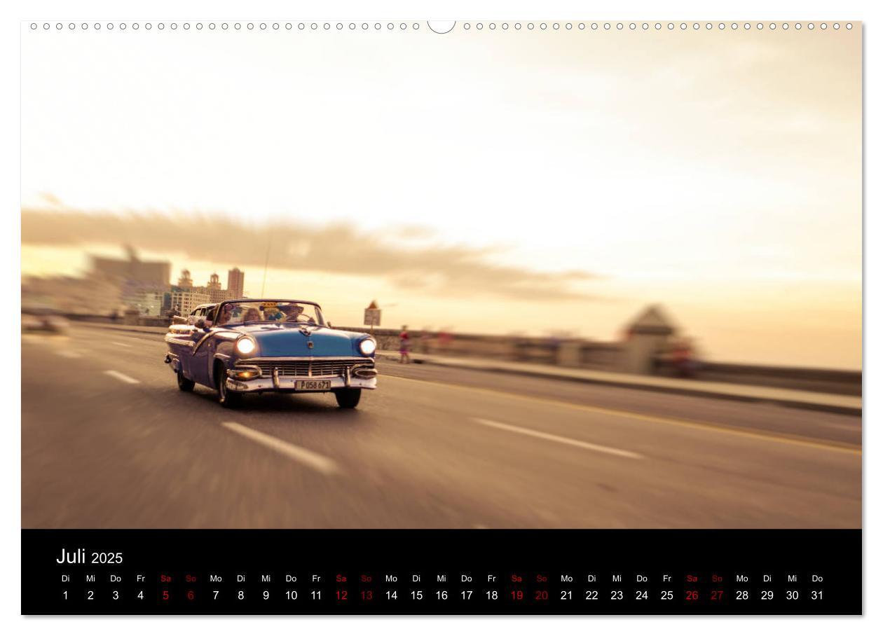 Bild: 9783435387755 | Cuba mobil - Kuba Autos (hochwertiger Premium Wandkalender 2025 DIN...