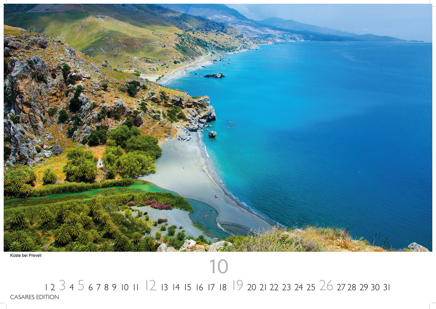 Bild: 9781835240786 | Kreta 2025 L 35x50cm | Kalender | 14 S. | Deutsch | 2025