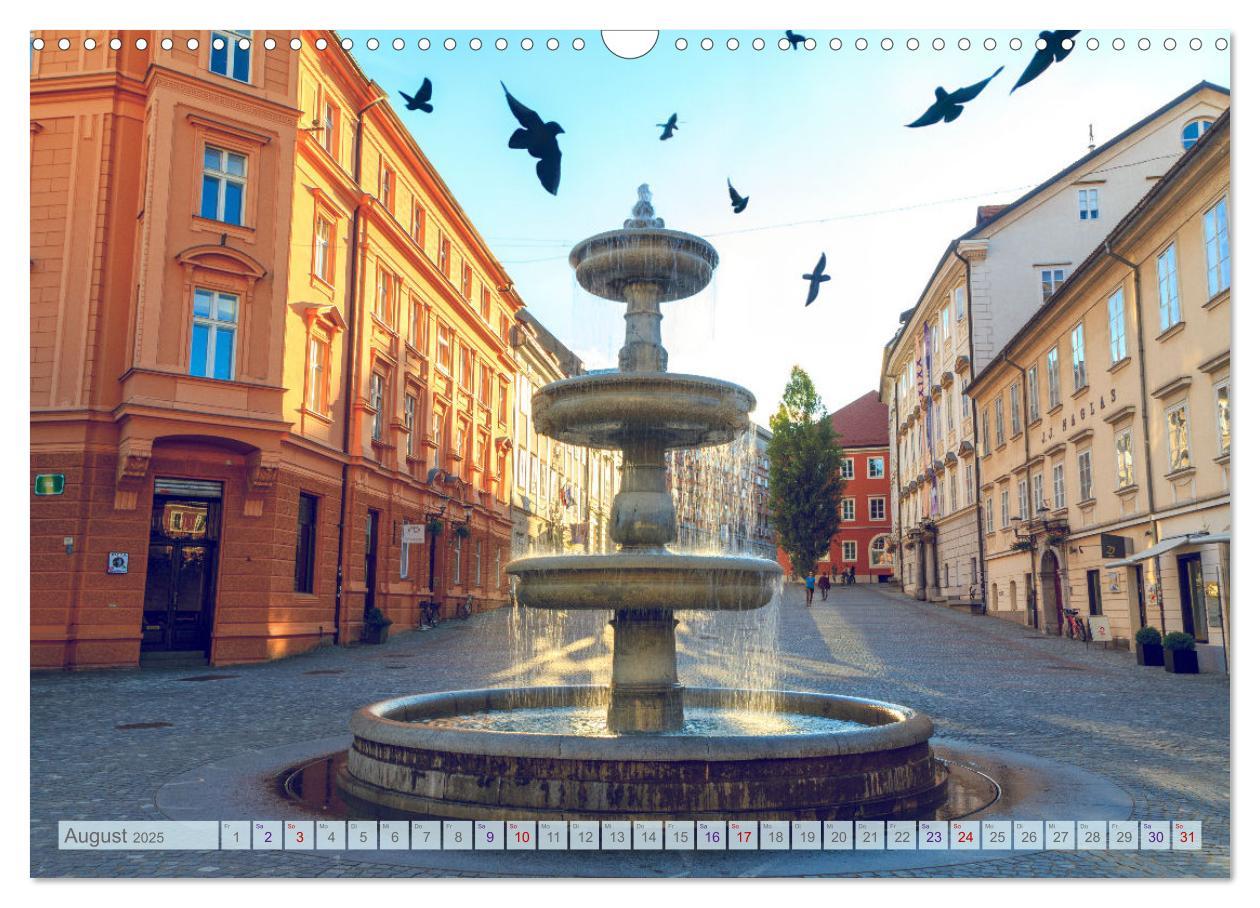 Bild: 9783383850363 | Ljubljana - Sloweniens wunderschöne Hauptstadt (Wandkalender 2025...