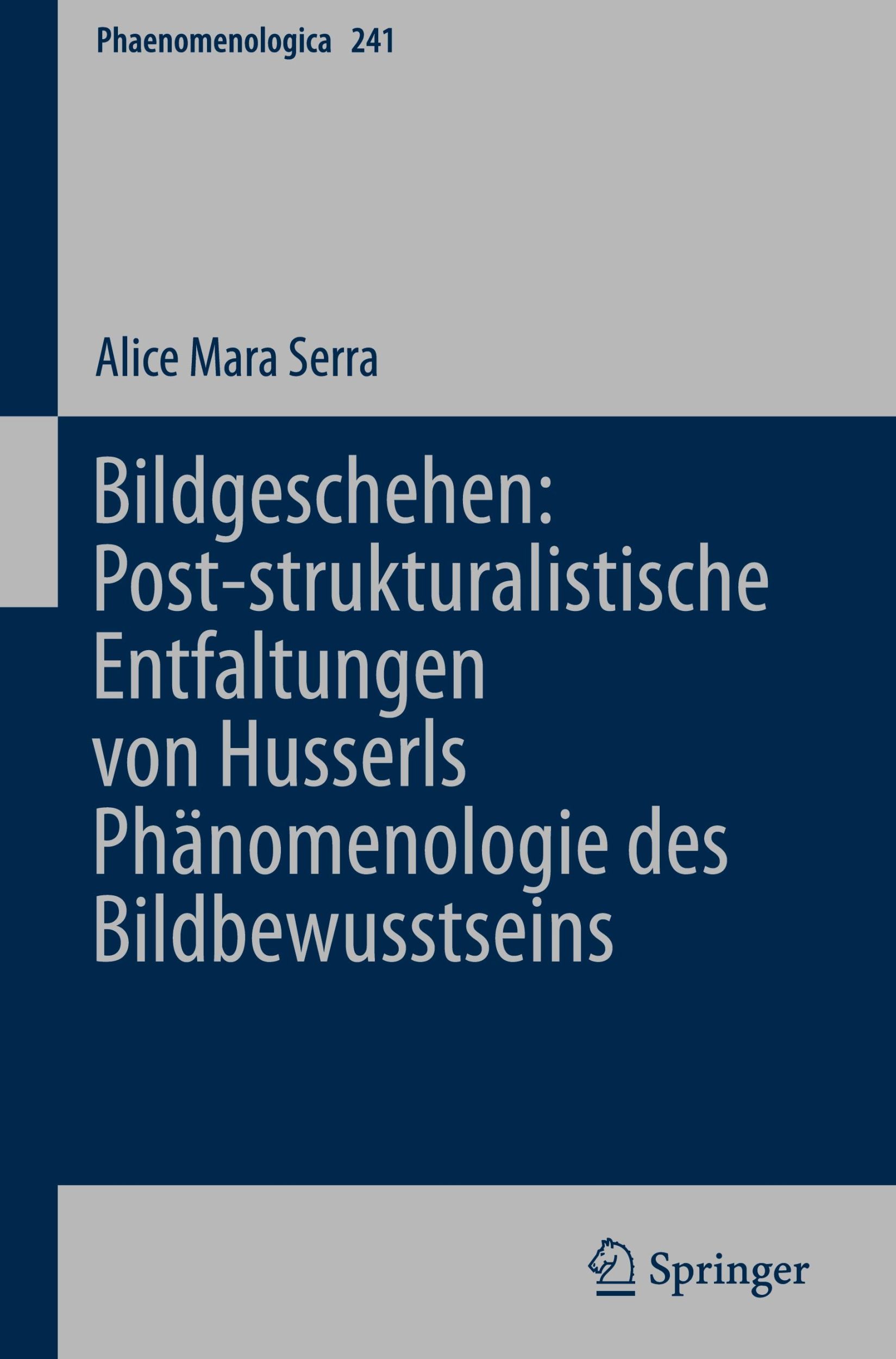 Cover: 9783031633034 | Bildgeschehen: Post-strukturalistische Entfaltungen von Husserls...